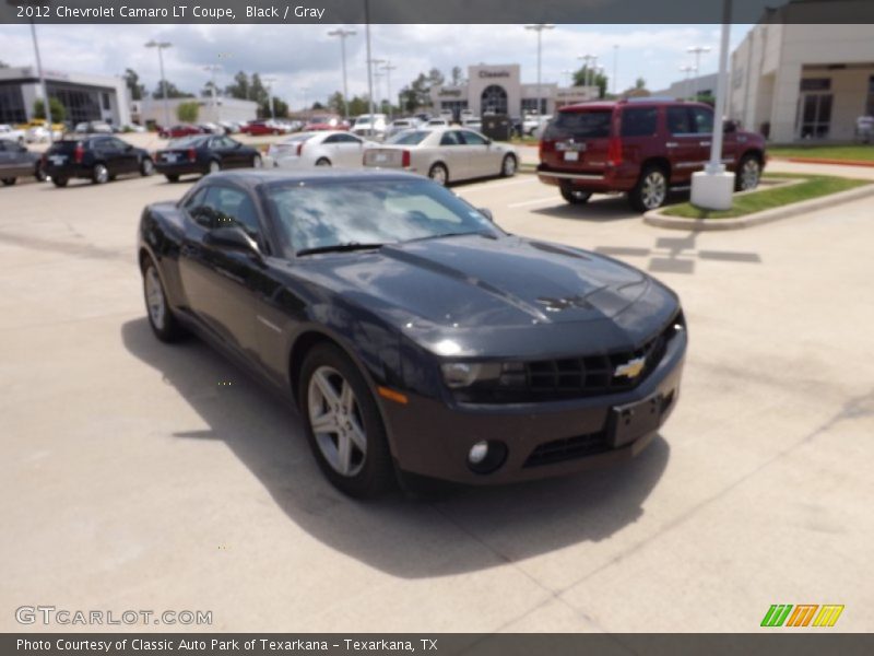 Black / Gray 2012 Chevrolet Camaro LT Coupe