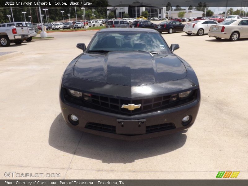 Black / Gray 2012 Chevrolet Camaro LT Coupe