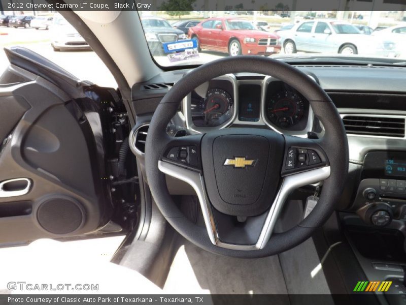 Black / Gray 2012 Chevrolet Camaro LT Coupe