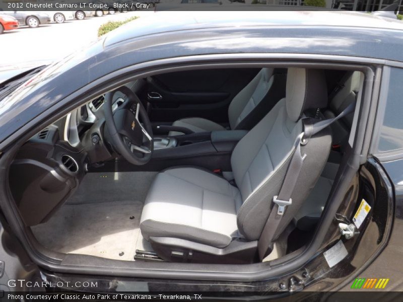 Black / Gray 2012 Chevrolet Camaro LT Coupe