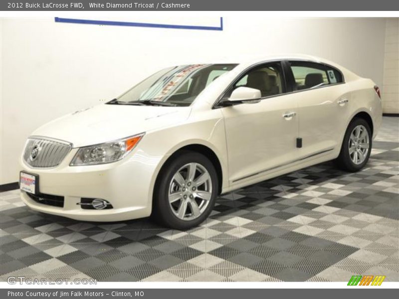 White Diamond Tricoat / Cashmere 2012 Buick LaCrosse FWD