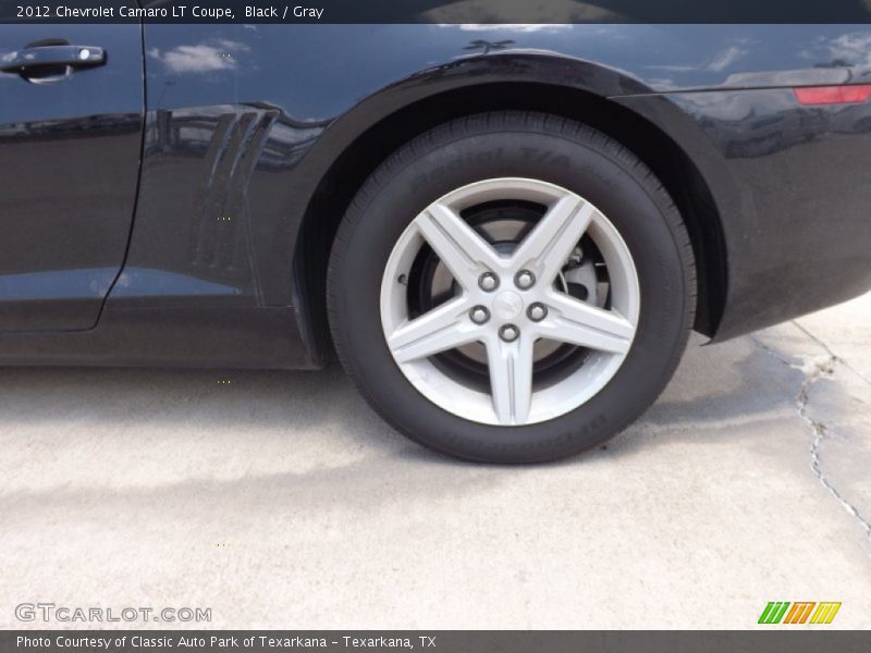Black / Gray 2012 Chevrolet Camaro LT Coupe