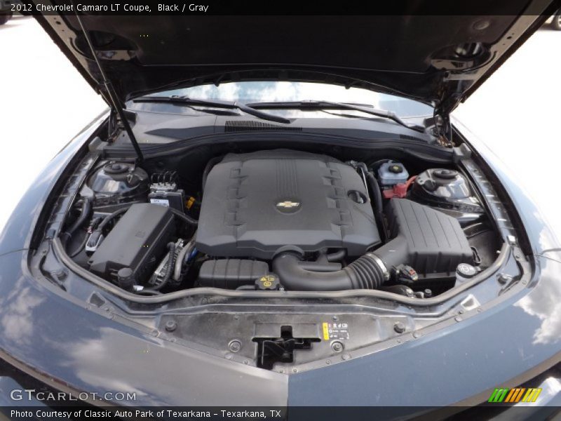 Black / Gray 2012 Chevrolet Camaro LT Coupe