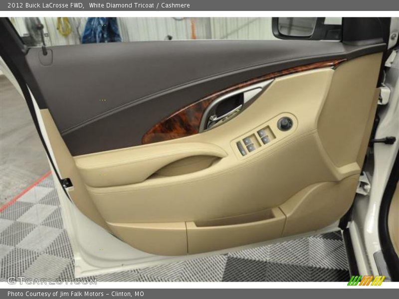 White Diamond Tricoat / Cashmere 2012 Buick LaCrosse FWD