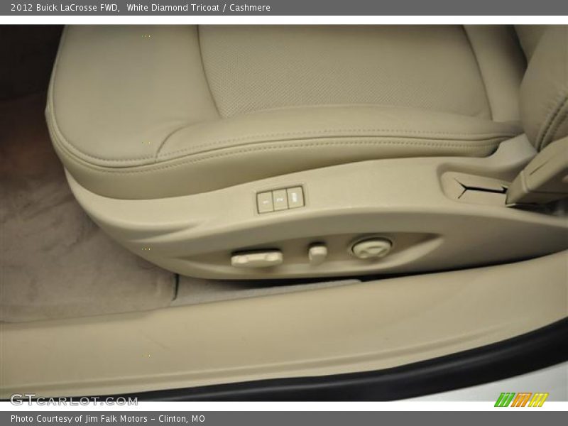 White Diamond Tricoat / Cashmere 2012 Buick LaCrosse FWD