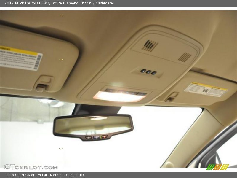 White Diamond Tricoat / Cashmere 2012 Buick LaCrosse FWD