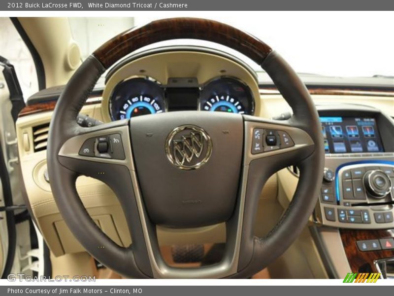 White Diamond Tricoat / Cashmere 2012 Buick LaCrosse FWD