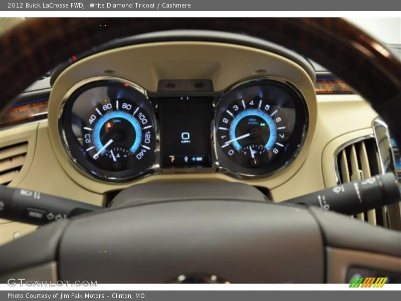 White Diamond Tricoat / Cashmere 2012 Buick LaCrosse FWD