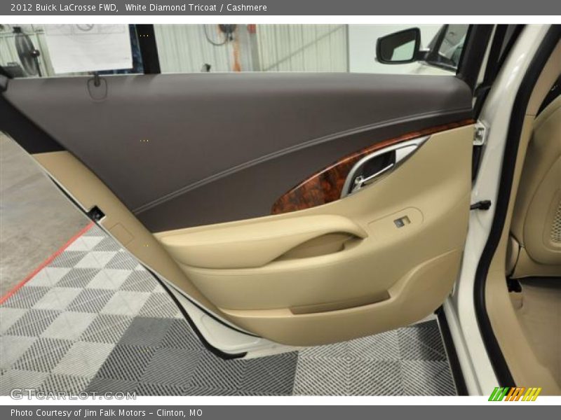 White Diamond Tricoat / Cashmere 2012 Buick LaCrosse FWD