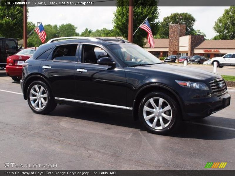 Black Obsidian / Graphite 2006 Infiniti FX 35 AWD