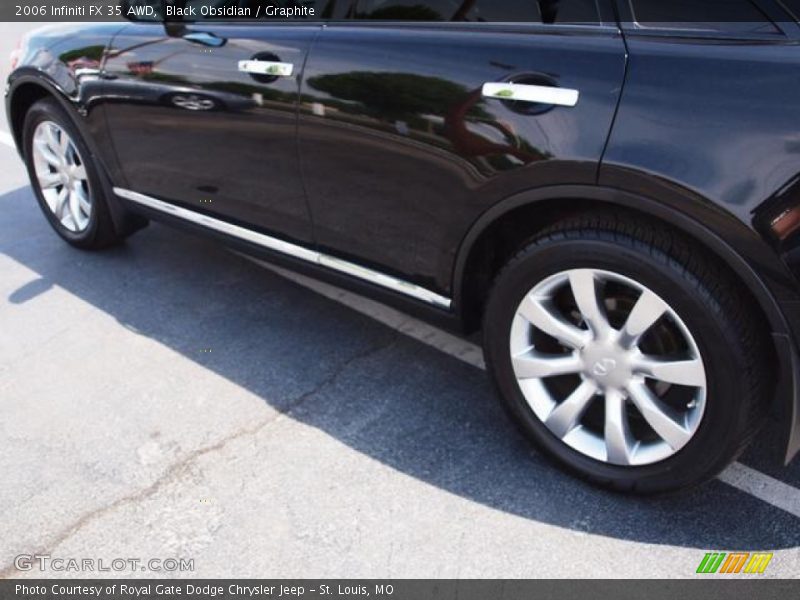 Black Obsidian / Graphite 2006 Infiniti FX 35 AWD