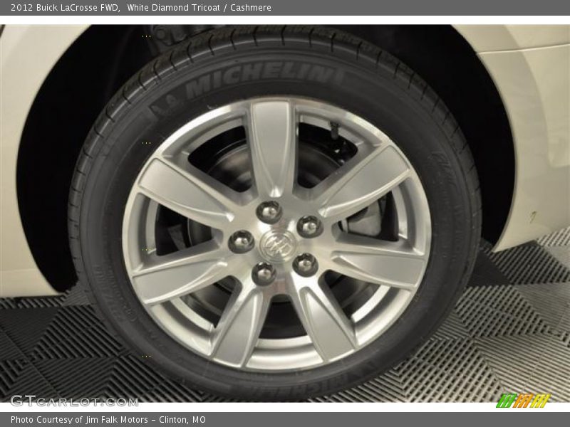 White Diamond Tricoat / Cashmere 2012 Buick LaCrosse FWD