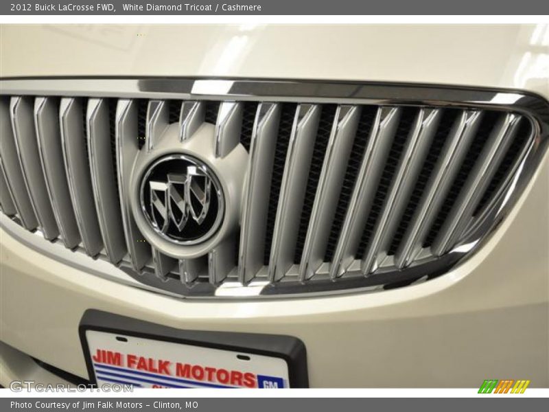 White Diamond Tricoat / Cashmere 2012 Buick LaCrosse FWD