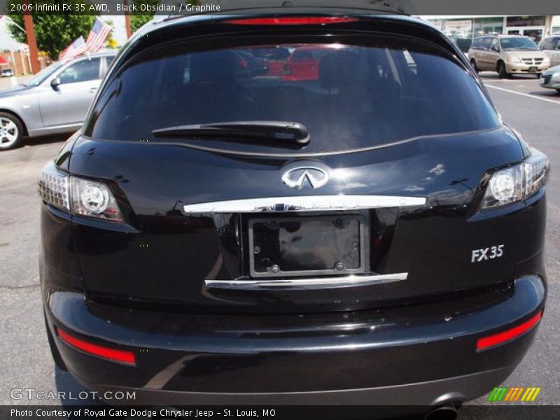 Black Obsidian / Graphite 2006 Infiniti FX 35 AWD