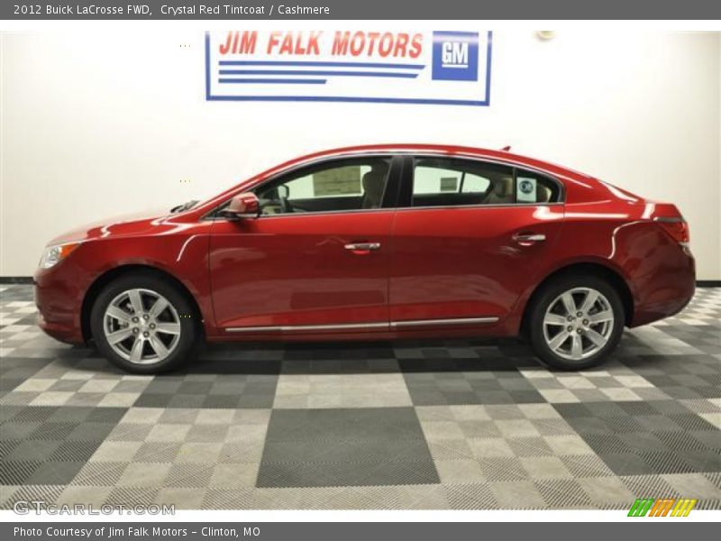 Crystal Red Tintcoat / Cashmere 2012 Buick LaCrosse FWD