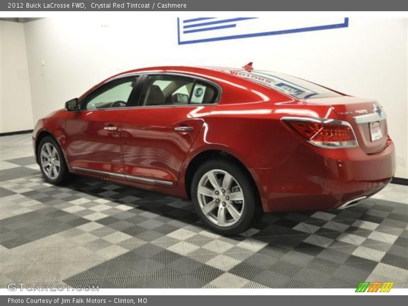 Crystal Red Tintcoat / Cashmere 2012 Buick LaCrosse FWD