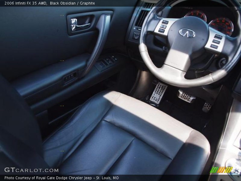Black Obsidian / Graphite 2006 Infiniti FX 35 AWD