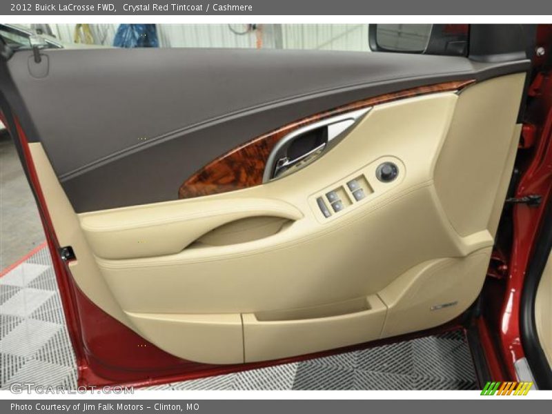 Crystal Red Tintcoat / Cashmere 2012 Buick LaCrosse FWD