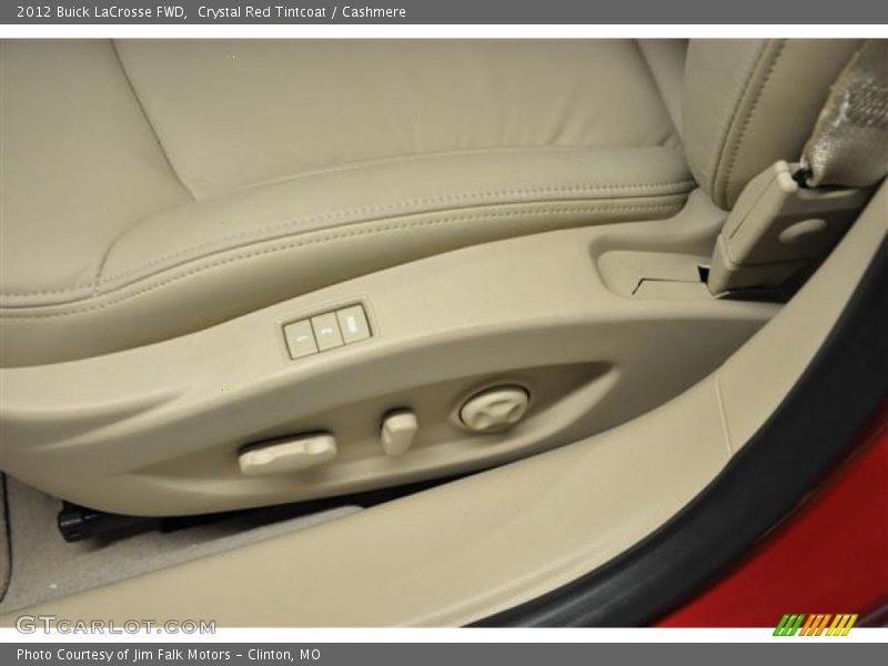 Crystal Red Tintcoat / Cashmere 2012 Buick LaCrosse FWD