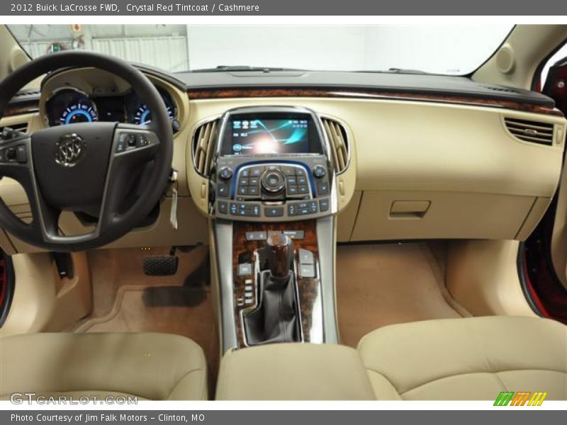 Crystal Red Tintcoat / Cashmere 2012 Buick LaCrosse FWD