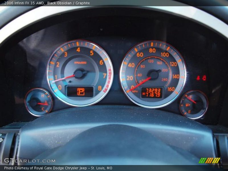 Black Obsidian / Graphite 2006 Infiniti FX 35 AWD