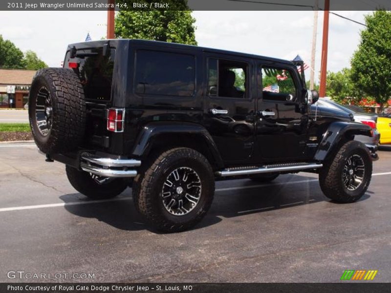 Black / Black 2011 Jeep Wrangler Unlimited Sahara 4x4