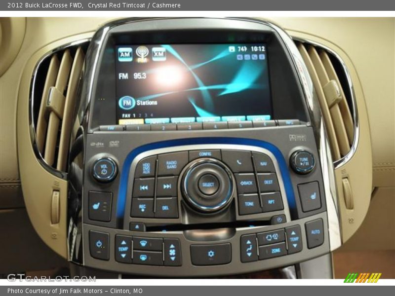 Crystal Red Tintcoat / Cashmere 2012 Buick LaCrosse FWD