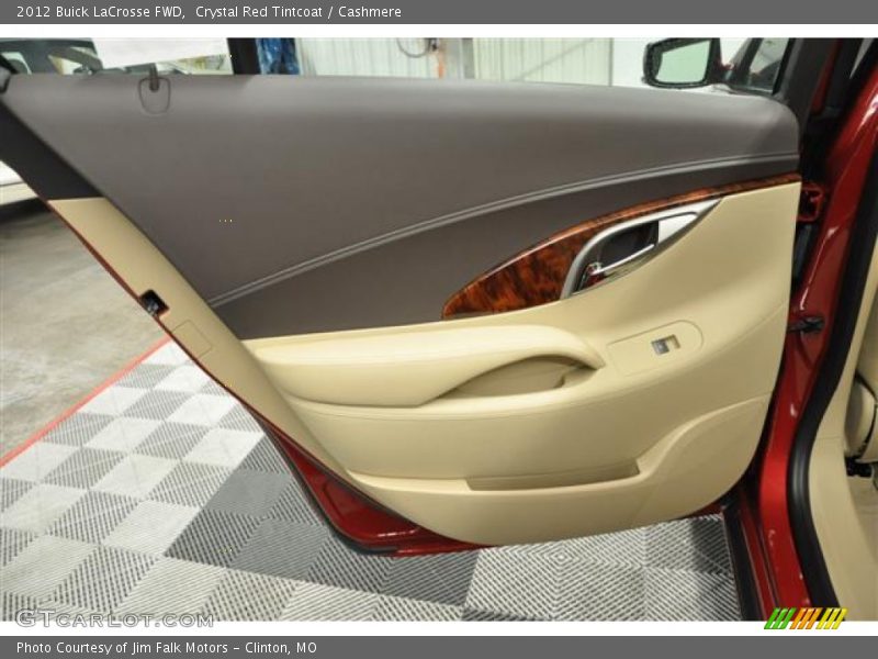 Crystal Red Tintcoat / Cashmere 2012 Buick LaCrosse FWD