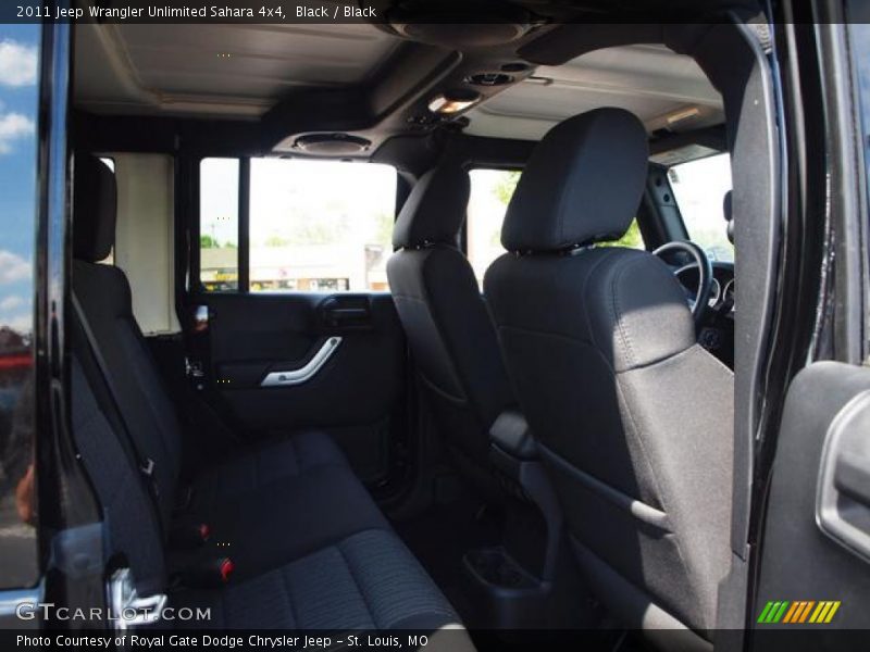 Black / Black 2011 Jeep Wrangler Unlimited Sahara 4x4