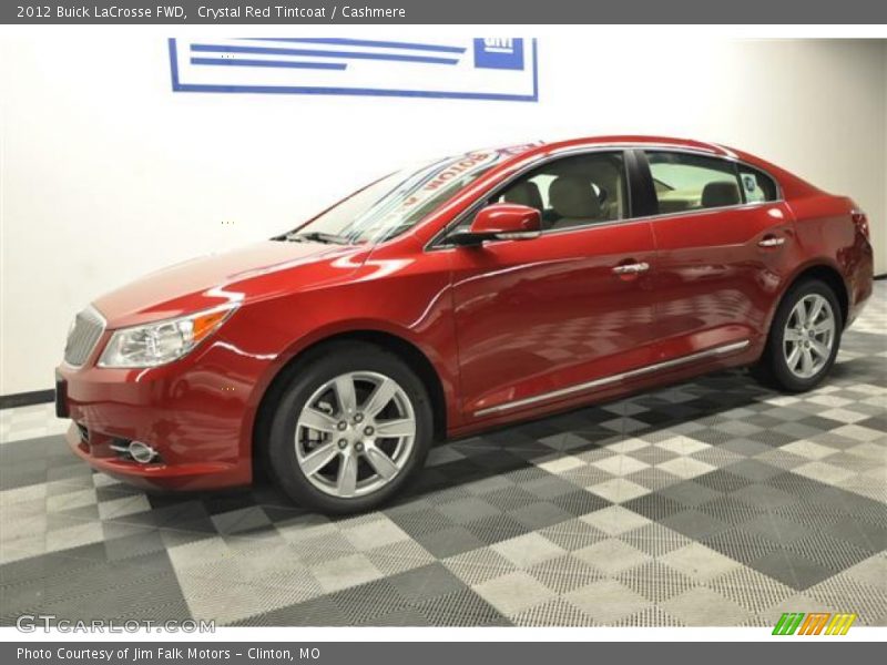 Crystal Red Tintcoat / Cashmere 2012 Buick LaCrosse FWD
