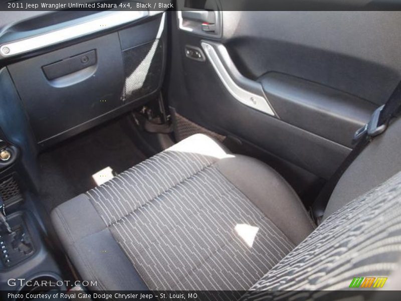 Black / Black 2011 Jeep Wrangler Unlimited Sahara 4x4