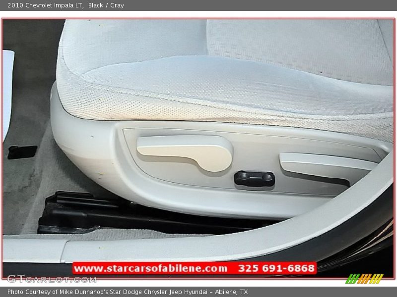 Black / Gray 2010 Chevrolet Impala LT