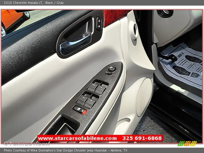 Black / Gray 2010 Chevrolet Impala LT