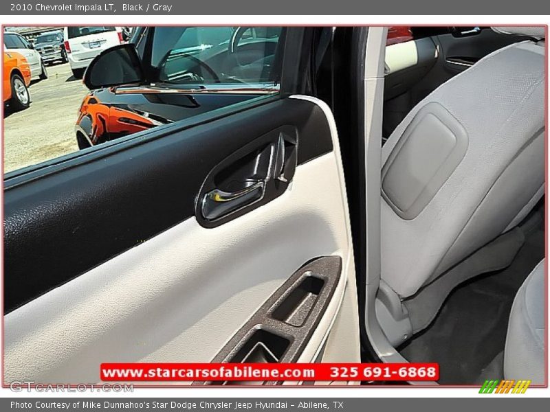 Black / Gray 2010 Chevrolet Impala LT