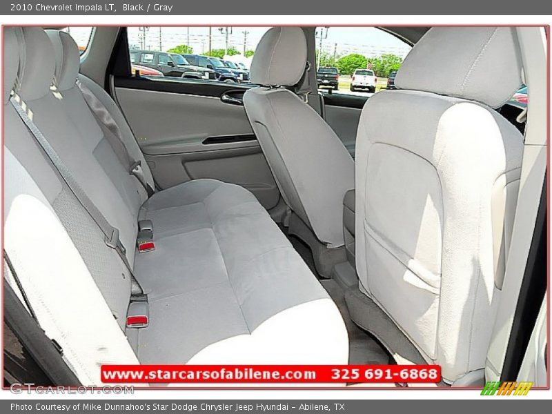Black / Gray 2010 Chevrolet Impala LT
