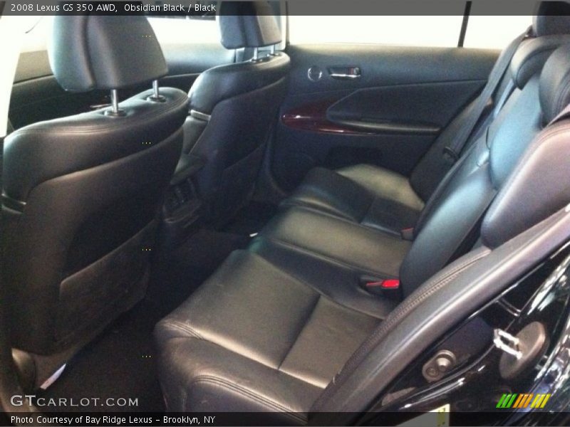 Obsidian Black / Black 2008 Lexus GS 350 AWD