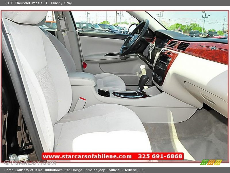 Black / Gray 2010 Chevrolet Impala LT