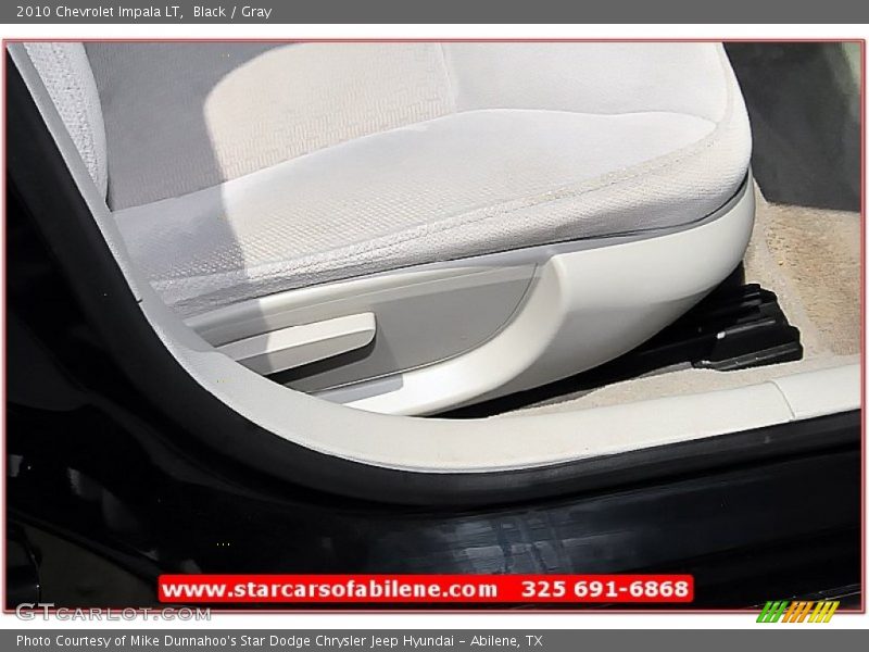 Black / Gray 2010 Chevrolet Impala LT