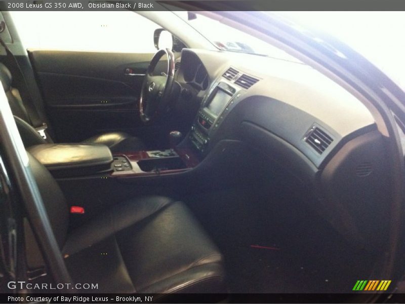Obsidian Black / Black 2008 Lexus GS 350 AWD