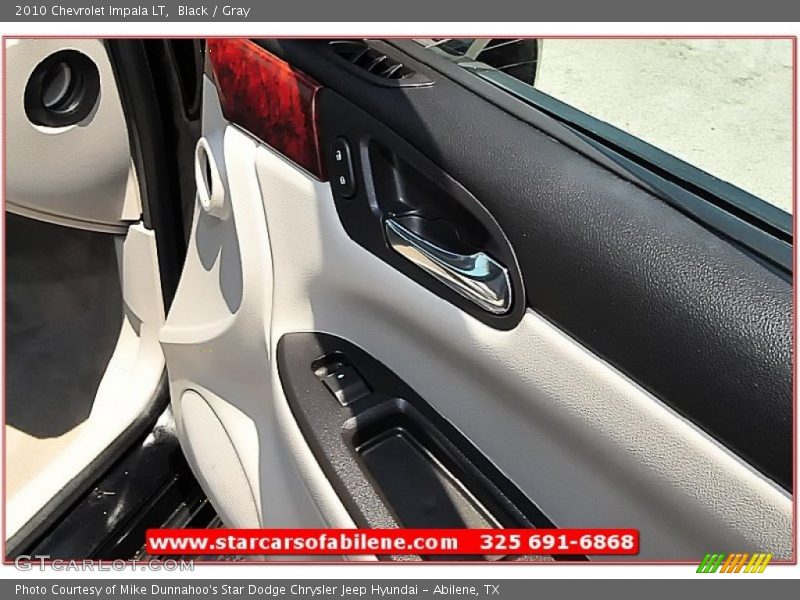 Black / Gray 2010 Chevrolet Impala LT