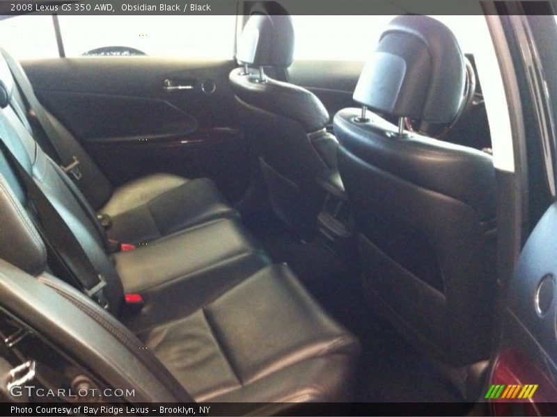 Obsidian Black / Black 2008 Lexus GS 350 AWD