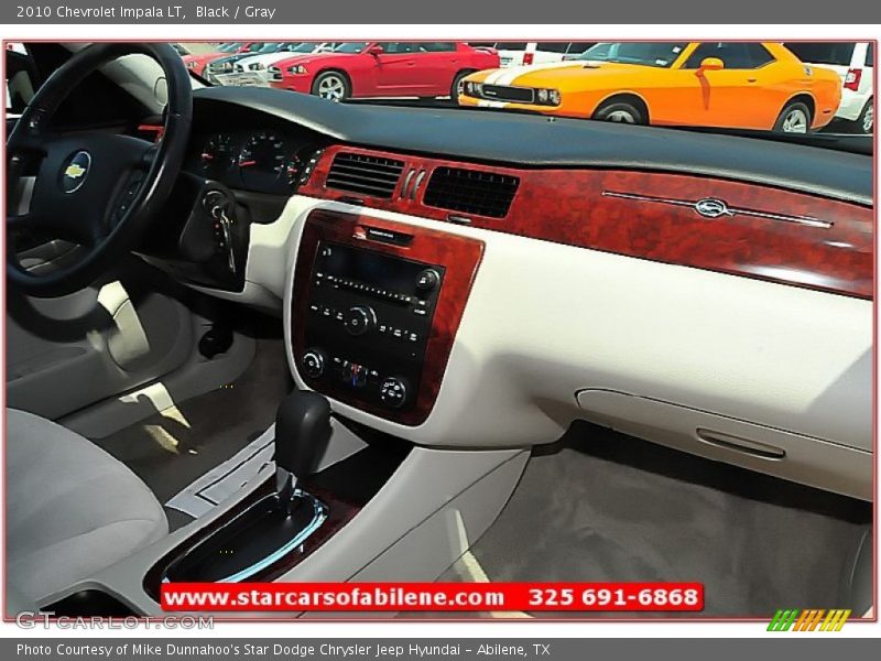 Black / Gray 2010 Chevrolet Impala LT