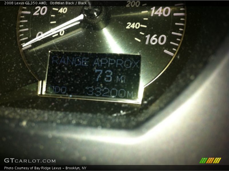 Obsidian Black / Black 2008 Lexus GS 350 AWD