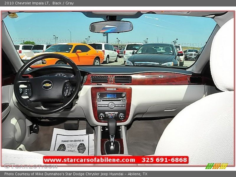 Black / Gray 2010 Chevrolet Impala LT