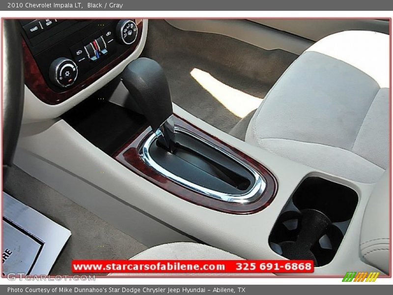Black / Gray 2010 Chevrolet Impala LT