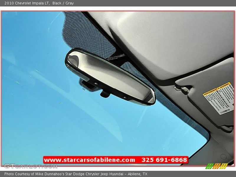 Black / Gray 2010 Chevrolet Impala LT
