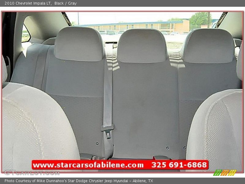 Black / Gray 2010 Chevrolet Impala LT