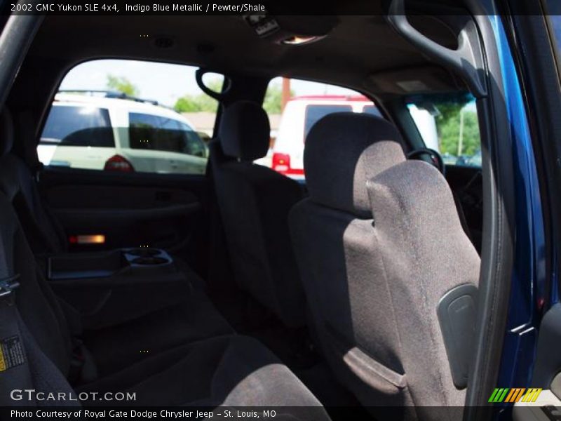 Indigo Blue Metallic / Pewter/Shale 2002 GMC Yukon SLE 4x4