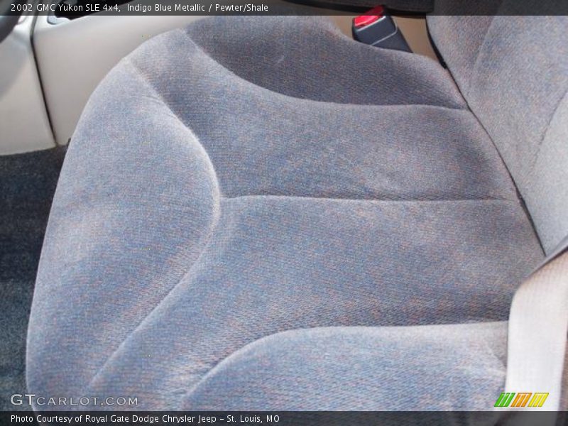 Indigo Blue Metallic / Pewter/Shale 2002 GMC Yukon SLE 4x4
