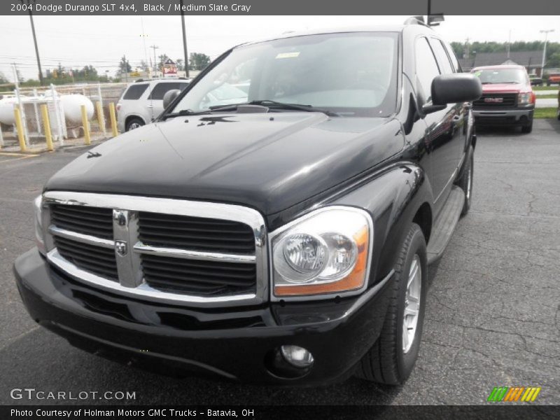 Black / Medium Slate Gray 2004 Dodge Durango SLT 4x4